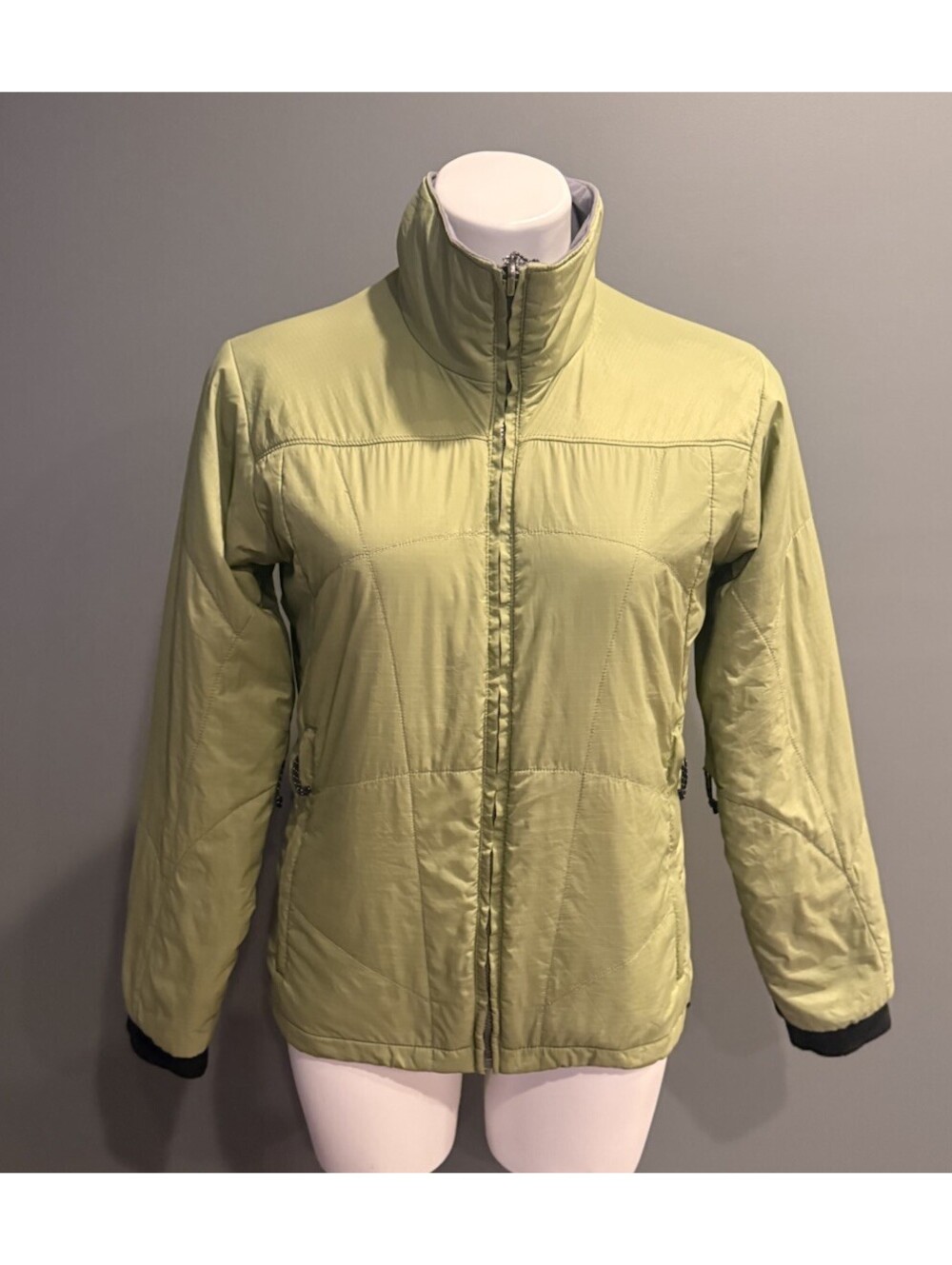 Mountain Hardware Compressor S/P Green Full Zip Puffer Jacket Women’s
